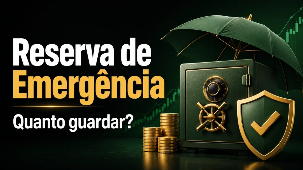 Imagem destacada do artigo: Reserva de emergência: quanto guardar e onde investir?