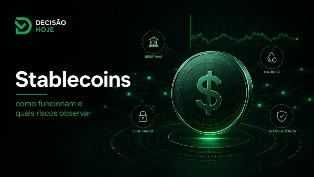 como as stablecoins funcionam.
