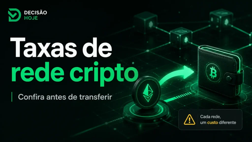 taxas de rede em criptomoedas