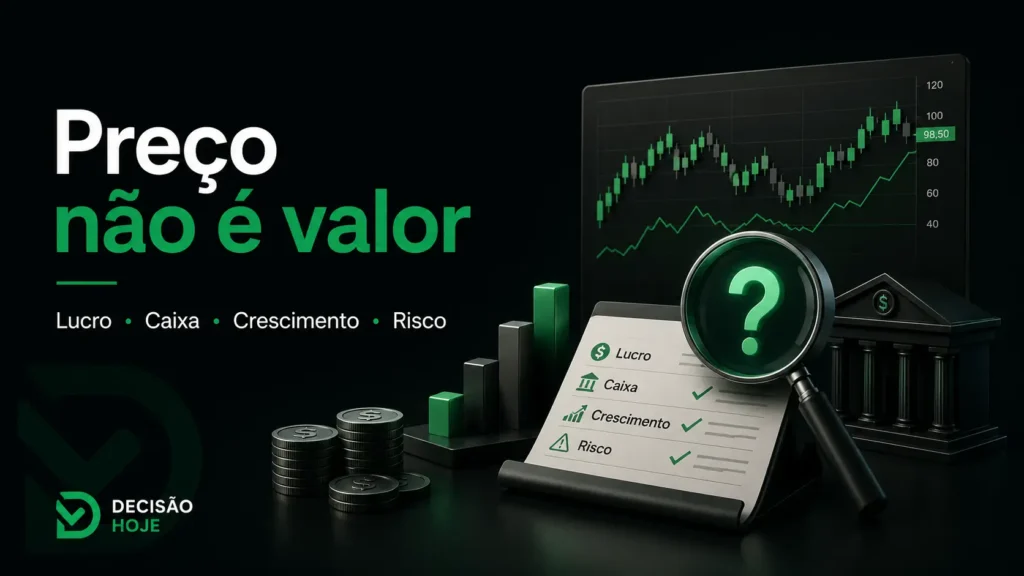 Como avaliar se uma ação está cara ou barata usando valuation