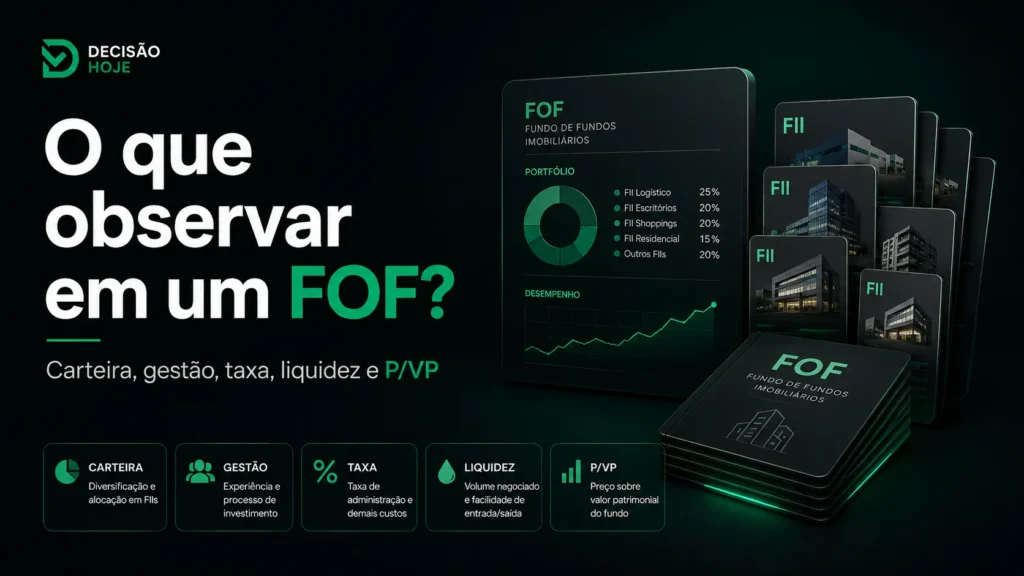 o que observar em um FOF