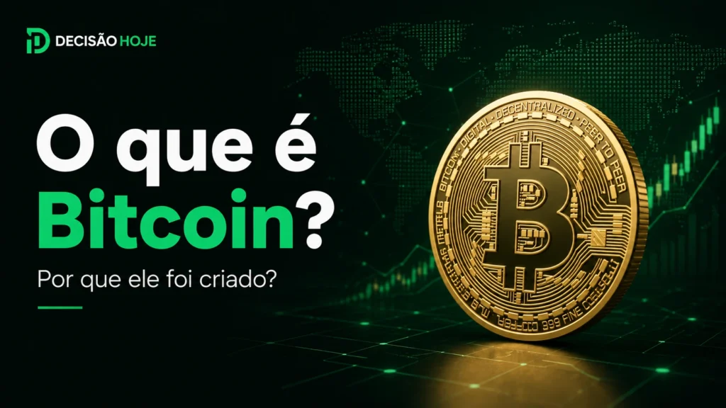 Imagem destacada do artigo: O que é Bitcoin e por que ele foi criado?